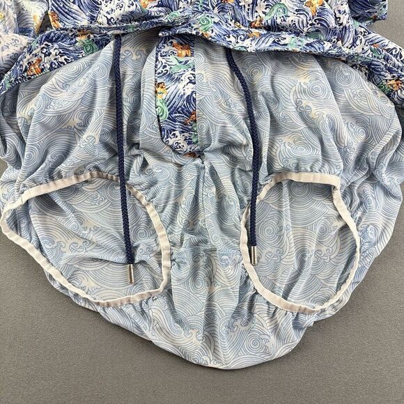 Peter Millar Swim Trunks Shorts Mens XL Lined Gemma Mermaid Allover Print FLAW* - Picture 12 of 16